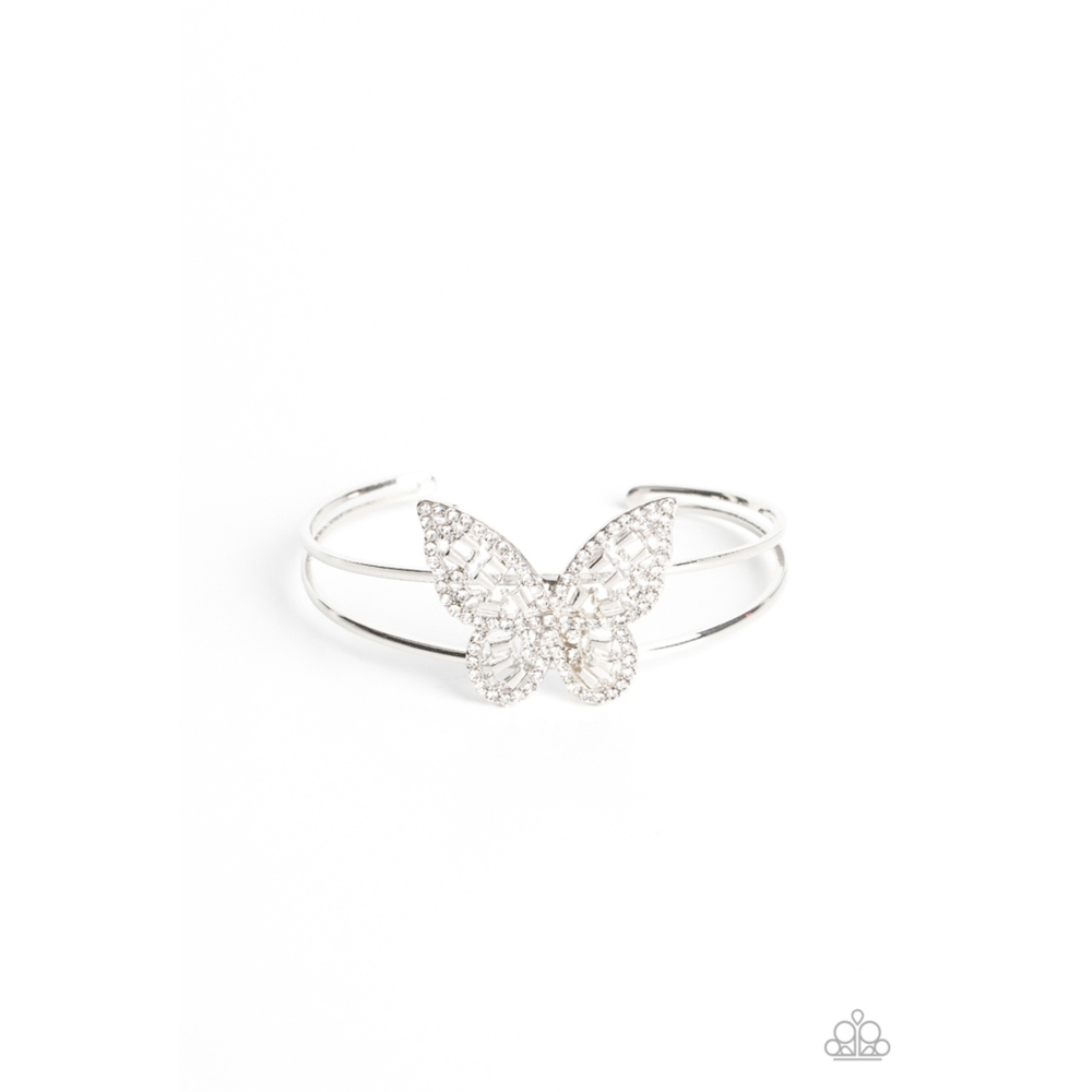 Beautiful Silver Butterfly Bracelet